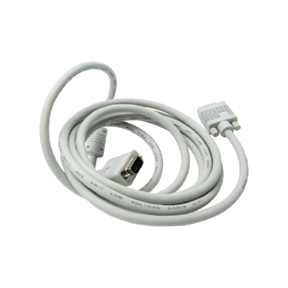 VGA Cable Male To Male OD 8MM 3m